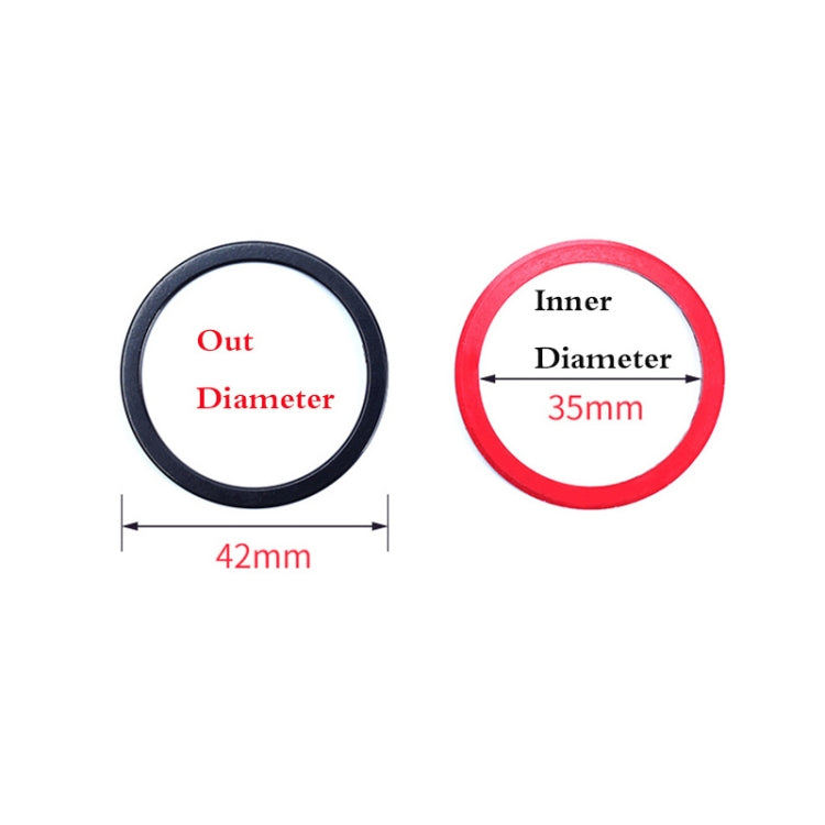 10 PCS FMFXTR Bicycle BB Middle Shaft Flying Wheel Cushion, Thickness: 3mm (Black) - Cap Component by FMFXTR | Online Shopping South Africa | PMc TechLife | Buy Now Pay Later Mobicred
