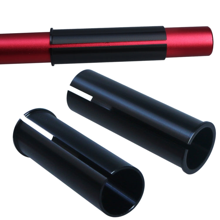 2 PCS FMFXTR Bicycle Seat Tube Reducer Sleeve Conversion Sleeve, Specification: 30.8mm To 27.2mm - Bicycle Seat Posts by FMFXTR | Online Shopping South Africa | PMc TechLife | Buy Now Pay Later Mobicred