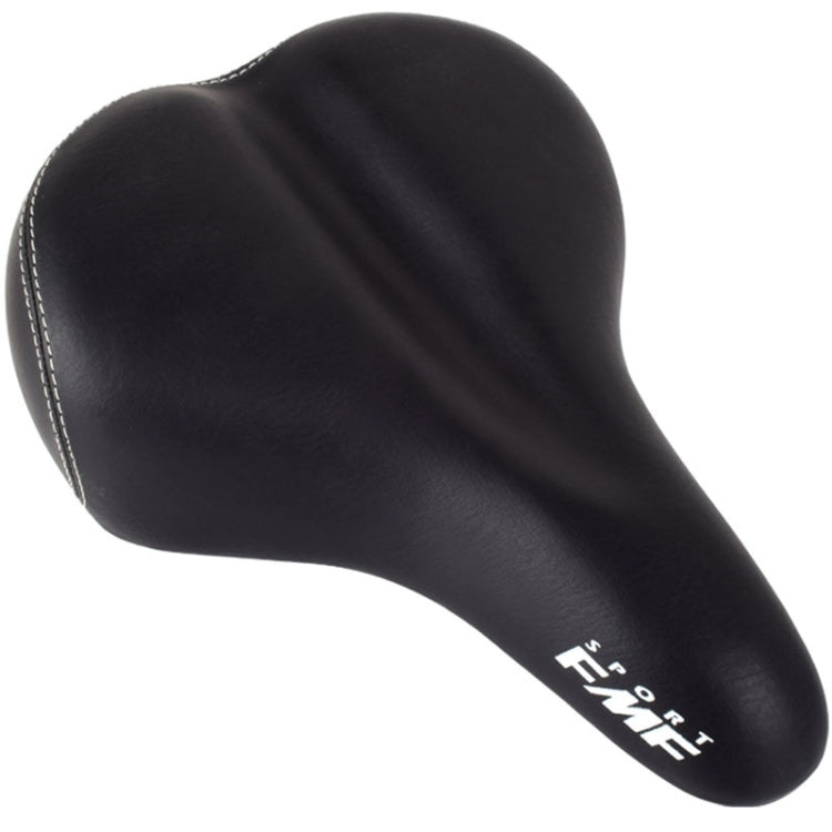 FMFXTR Mountain Bicycle Cushion Saddle Soft Wide Comfortable Spring Seat Cushion(Black) - Bicycle Saddle by FMFXTR | Online Shopping South Africa | PMc TechLife | Buy Now Pay Later Mobicred