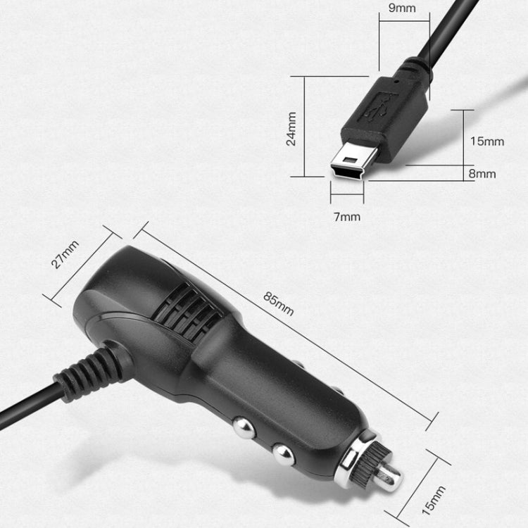 2 PCS Car Charger Fast Charging Driving Recorder Supply Line, Style: 1A+2A(Android Right Bend) - Cables & Connectors by PMC TechLife | Online Shopping South Africa | PMC TechLife | Buy Now Pay Later Mobicred