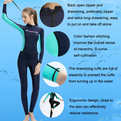 FINDSLINE  Lycra Diving Cloth Female Thin Quick-Dry Waterproof Sunblock Wetsuit, Size: M(Black) - Swimwear by PMC Jewellery | Online Shopping South Africa | PMC Jewellery