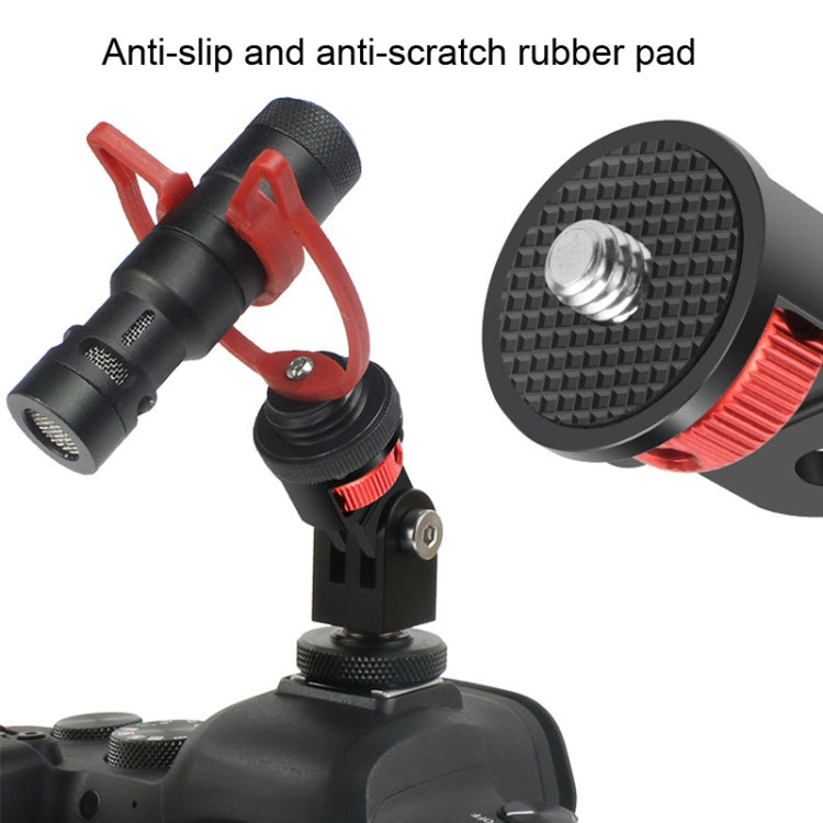 1/4 Inch Screw Converter Tripod Adapter for Sport Camera(Red Black) - Connection Mount by null | Online Shopping South Africa | PMC Jewellery | Buy Now Pay Later Mobicred