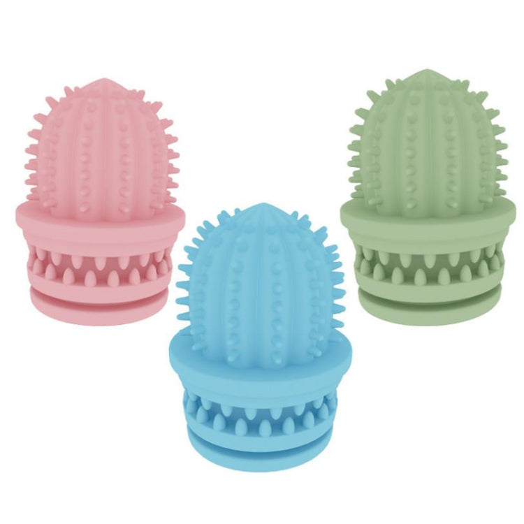 Pet Cleaning Teeth TPR Cactus Lightweight Bite-resistant Educational Toys(Light Pink) - Toys by PMC Jewellery | Online Shopping South Africa | PMC Jewellery