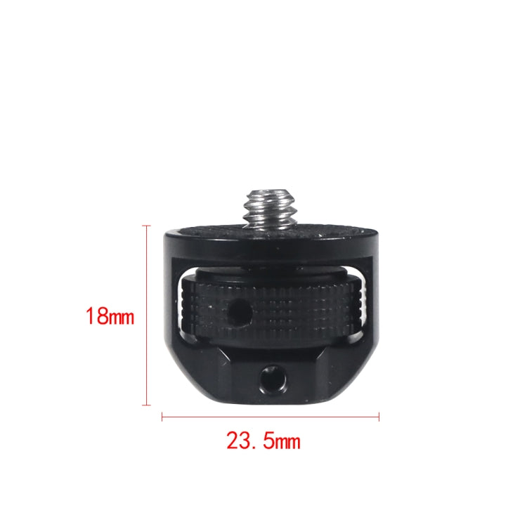 Camera Conversion Screw 1/4 Inch  Adapter for DJI Pocket2 /Insta360 ONE X2(Black+Titanium) - Screws by PMC Jewellery | Online Shopping South Africa | PMC Jewellery | Buy Now Pay Later Mobicred