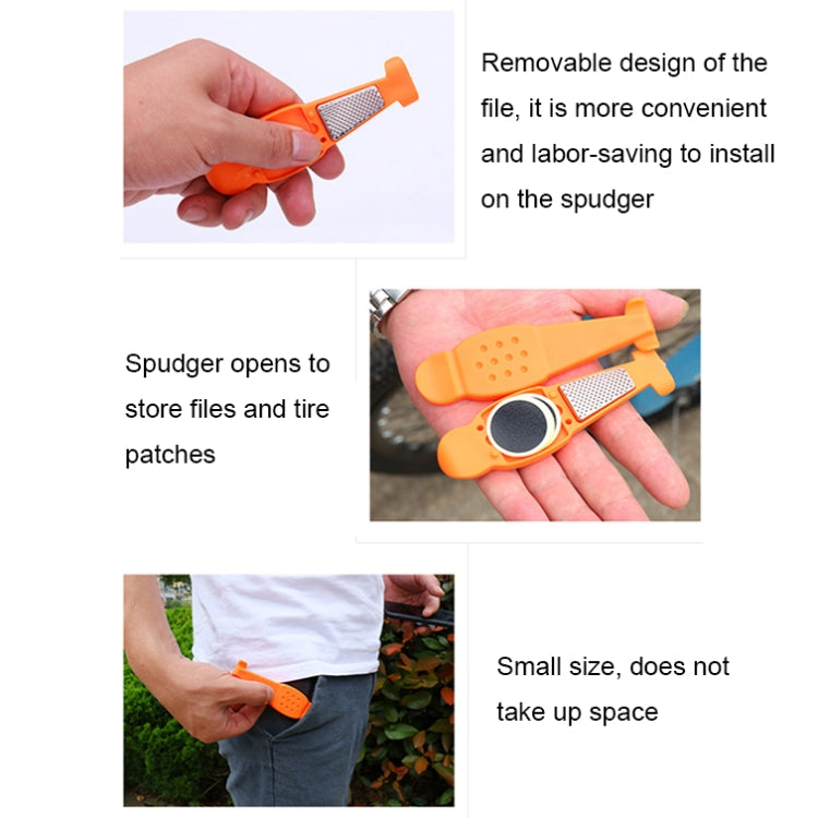 Multifunctional Bicycle Tire Changing Tool, Color: Green+5 Tire Patches - Maintenance tools by PMc TechLife | Online Shopping South Africa | PMc TechLife | Buy Now Pay Later Mobicred