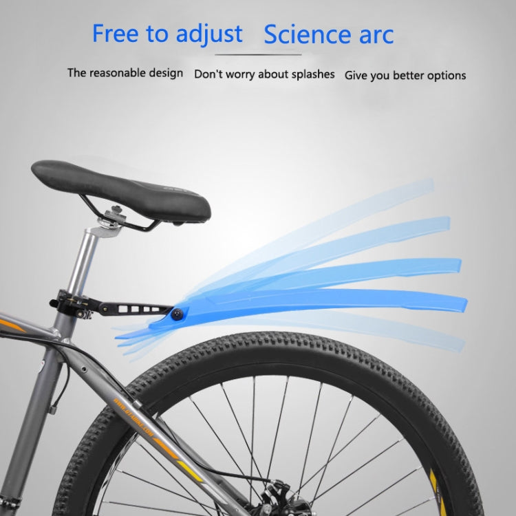 2632 Bicycle Quick Release Mudguards, Style: Widened (Red) - Mudguards by PMc TechLife | Online Shopping South Africa | PMc TechLife | Buy Now Pay Later Mobicred