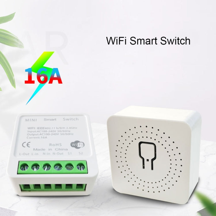 003 WiFi App Remote Voice Control Smart Switch(WiFi+Bluetooth Dual-mode 16A) - Smart Switch by PMC TechLife | Online Shopping South Africa | PMC TechLife | Buy Now Pay Later Mobicred