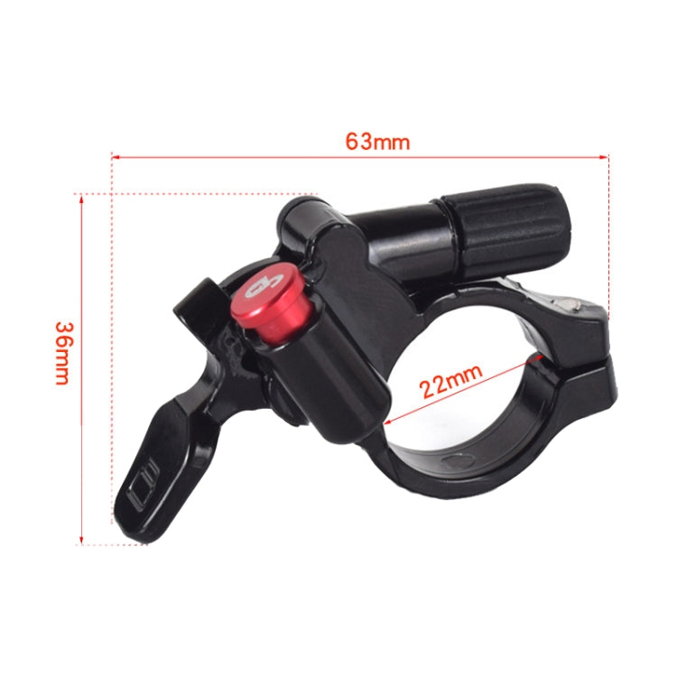 FMFXTR Bicycle Aluminum Alloy Front Fork Wire Controller, Style: A Model+Wire Core - Front Fork by FMFXTR | Online Shopping South Africa | PMc TechLife | Buy Now Pay Later Mobicred