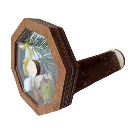 DIY Wooden Rotating Kaleidoscope Toy Gift For Children - DIY Developmental Toys by PMC Jewellery | Online Shopping South Africa | PMC Jewellery