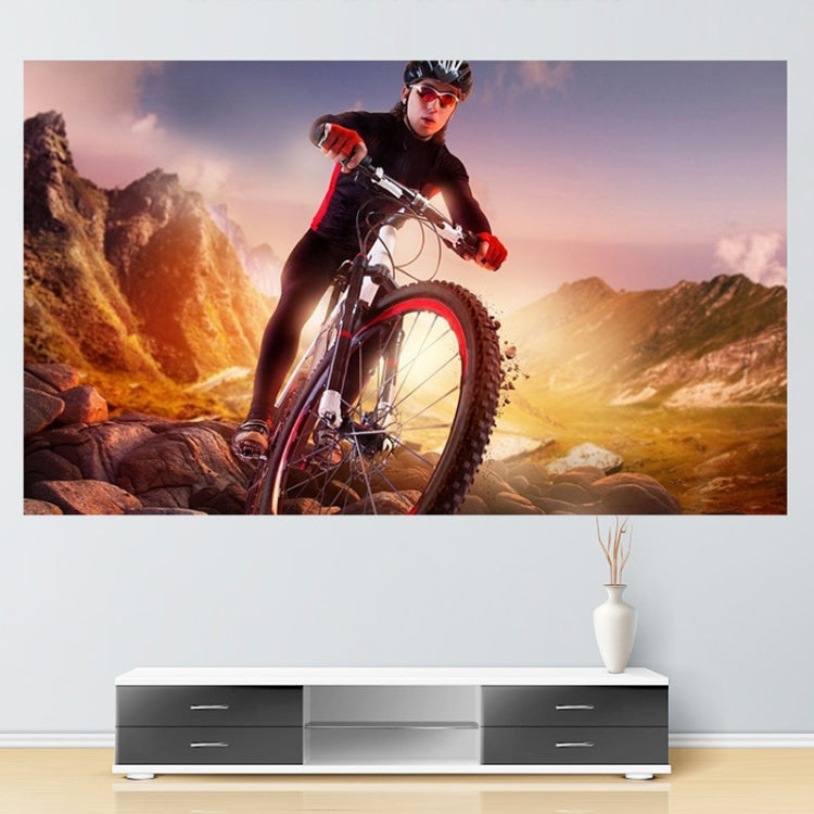 Folding Metal Anti-Light HD Projection Curtain, Size: 120 inch 16:9 266x148cm - Film Curtains by PMC TechLife | Online Shopping South Africa | PMC TechLife | Buy Now Pay Later Mobicred