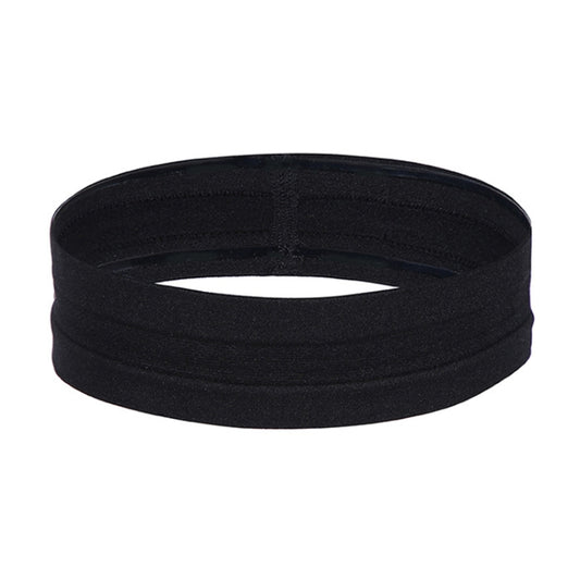 T1 Outdoor Sports Sweat Guide Headband(Black) - Sweatband by PMC Jewellery | Online Shopping South Africa | PMC Jewellery | Buy Now Pay Later Mobicred