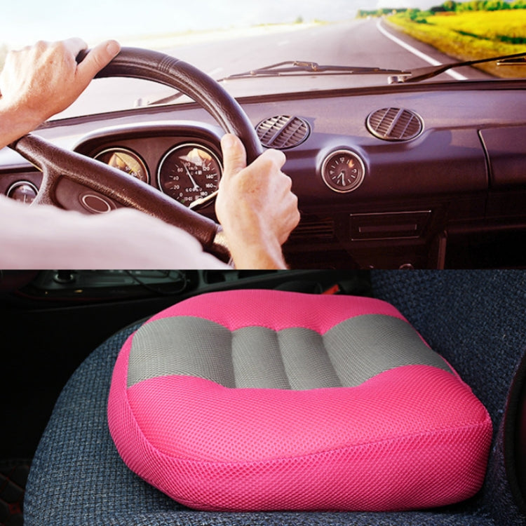 Driving Test Thickening & Heightening Pad Office Correction Hip Pad, Size: 38x38x10cm(Rose Gray) - Cushions & Pillows by PMC TechLife | Online Shopping South Africa | PMC TechLife | Buy Now Pay Later Mobicred