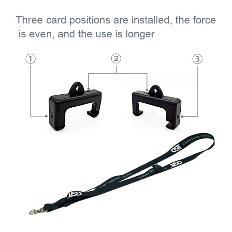 CQT Remote Control Lanyard With Hook For DJI Mavic Air 2/2S/Mini 2 /Mini 3 Pro,Style: Only Buckle - Others by PMC TechLife | Online Shopping South Africa | PMC TechLife