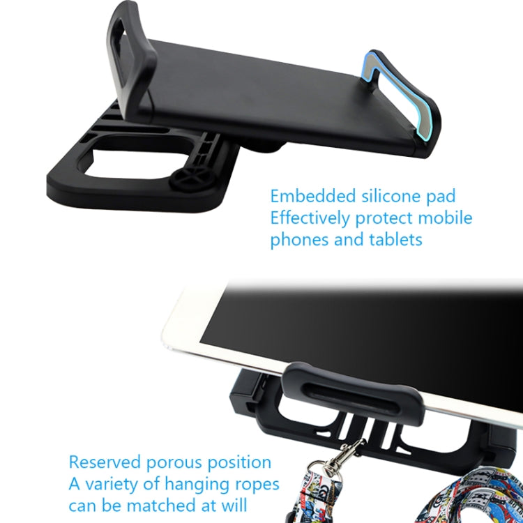 Drone Remote Controller Holder Tablet Extended Bracket Clip With Lanyard & Micro USB Line - Holder Series by PMC TechLife | Online Shopping South Africa | PMC TechLife | Buy Now Pay Later Mobicred