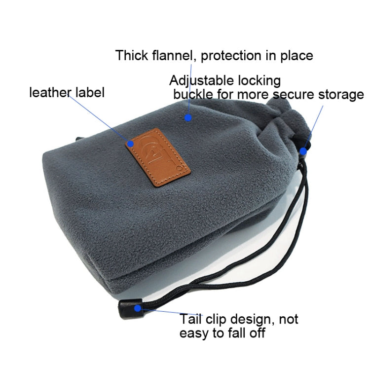 CQT Storage Bag Thick Flannel Bag For DJI Mini 3 Pro,Specification: 1 PC Bag - Carry Cases & Bags by CQT | Online Shopping South Africa | PMC TechLife | Buy Now Pay Later Mobicred
