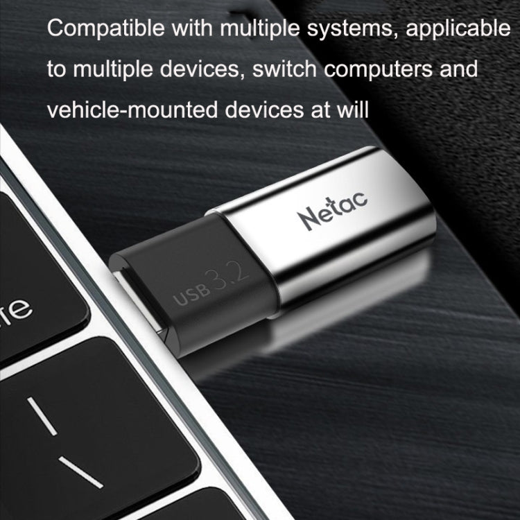 Netac US2 High-Speed Metal Capped Computer Car Mobile Solid State USB Flash Drives, Capacity: 512GB - USB Flash Drives by Netac | Online Shopping South Africa | PMC Jewellery | Buy Now Pay Later Mobicred