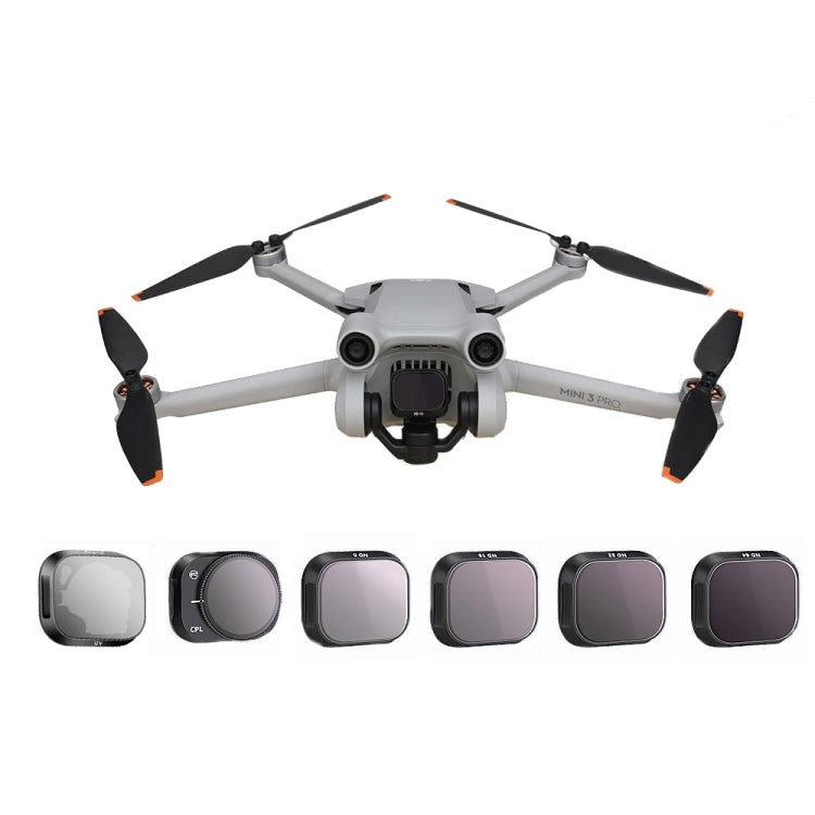 RCSTQ Aluminum Alloy Adjustable Filter Accessories for DJI Mini 3 Pro,Style: ND8+ND16+ND32+ND64 4 In 1 - free shipping - PMC TechLife - Order now!