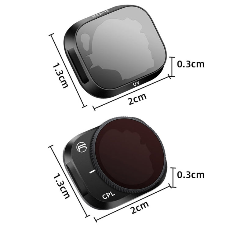 RCSTQ Aluminum Alloy Adjustable Filter Accessories for DJI Mini 3 Pro,Style: ND8+ND16+ND32+ND64 4 In 1 - free shipping - PMC TechLife - Order now!