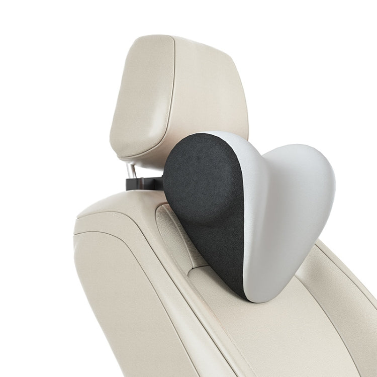 A09 Car Seat Headrest Memory Foam Comfortable Neck Pillow, Style: Without Stand (White) - Seat Accessories by PMC TechLife | Online Shopping South Africa | PMC TechLife | Buy Now Pay Later Mobicred