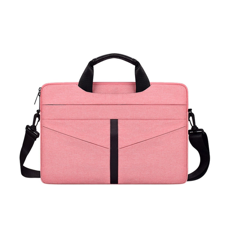 DJ04 Hidden Handle Waterproof Laptop Bag, Size: 13.3 inches(Beauty Pink) - 13.3 inch by PMC Jewellery | Online Shopping South Africa | PMC Jewellery | Buy Now Pay Later Mobicred