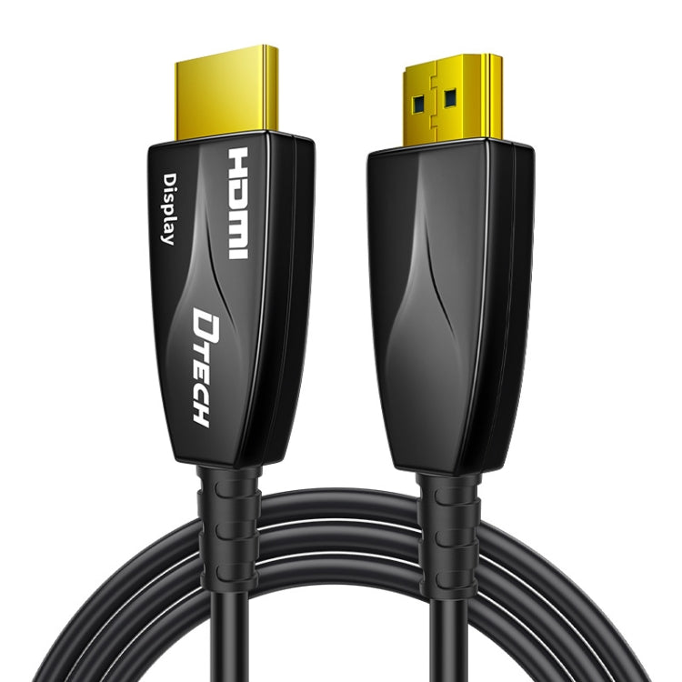 DTECH HDMI 2.0 Version Fiber Optical Line 4K 60Hz Large Screen TV Engineering Wiring, Length: 15m - Cable by DTECH | Online Shopping South Africa | PMC Jewellery | Buy Now Pay Later Mobicred