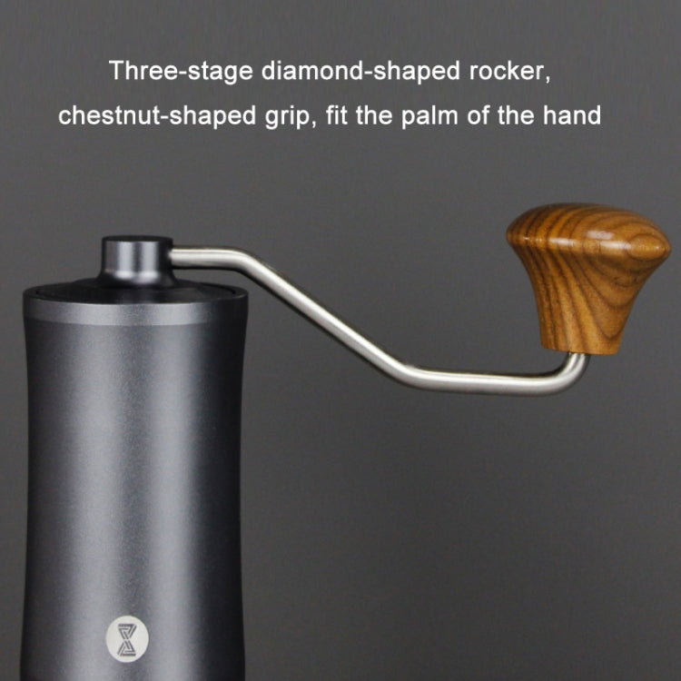 Manual Stainless Steel Core Dual Shaft Hand Crank Coffee Bean Grinder - free shipping - PMC TechLife - Order now!