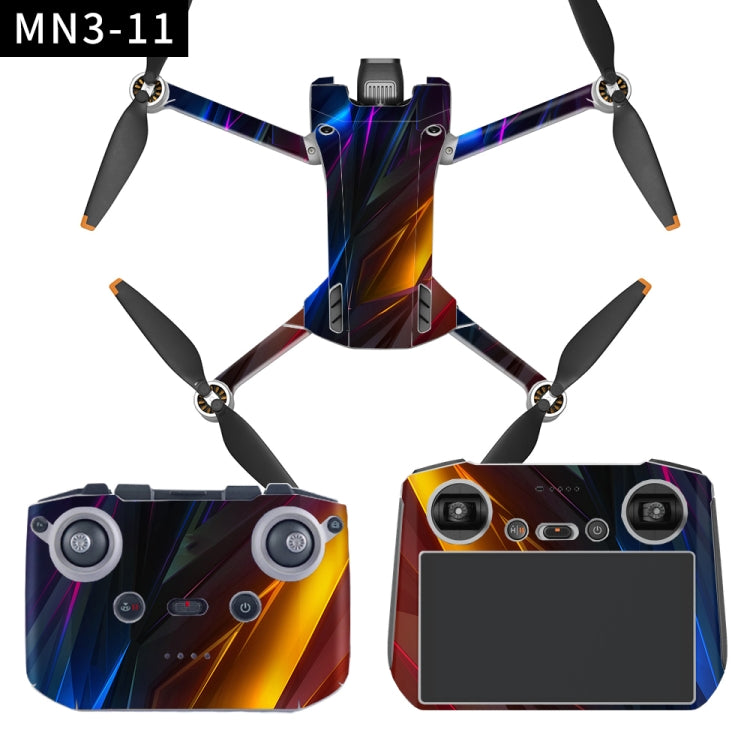 Flat Style Waterproof Anti-Scratch Sticker For DJI Mini 3 Pro RC-N1 Ordinary Version(Mn3-11) - Stickers by PMC Jewellery | Online Shopping South Africa | PMC Jewellery | Buy Now Pay Later Mobicred