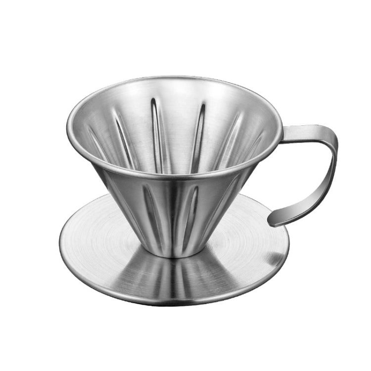 Double-layer Stainless Steel Pour-over Coffee Filter, Size: Small - Coffee Tools by PMC Jewellery | Online Shopping South Africa | PMC Jewellery