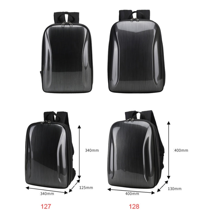 Waterproof Compression Hard Shell Backpack for DJI Mini 3 Pro, Size: 128 Large(Brushed Gray) - Other by PMC TechLife | Online Shopping South Africa | PMC TechLife | Buy Now Pay Later Mobicred