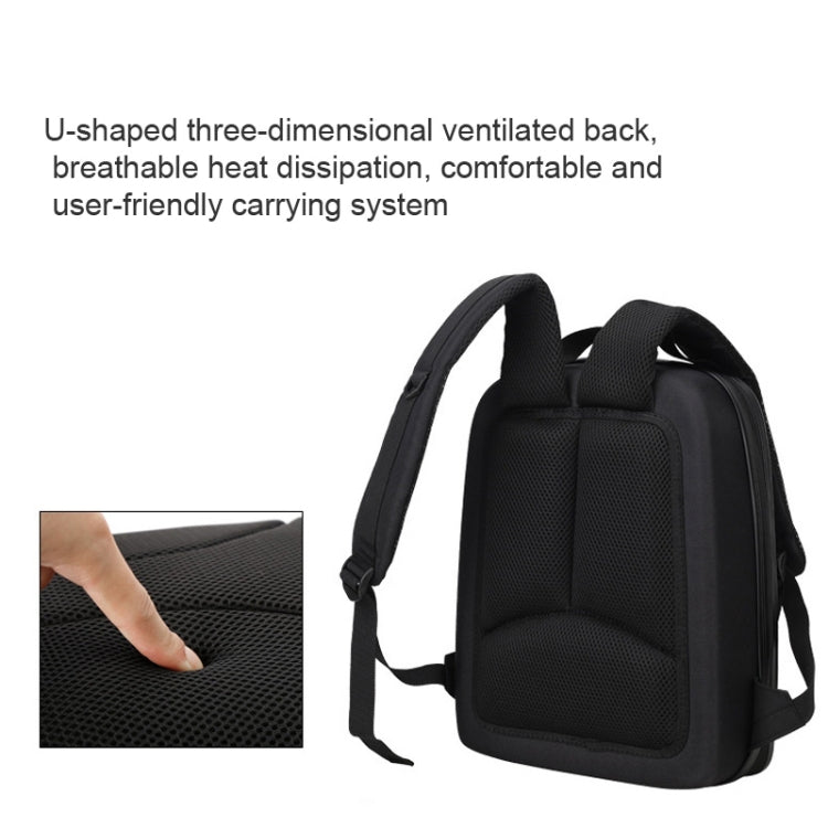 Waterproof Compression Hard Shell Backpack for DJI Mini 3 Pro, Size: 128 Large(Brushed Gray) - Other by PMC TechLife | Online Shopping South Africa | PMC TechLife | Buy Now Pay Later Mobicred