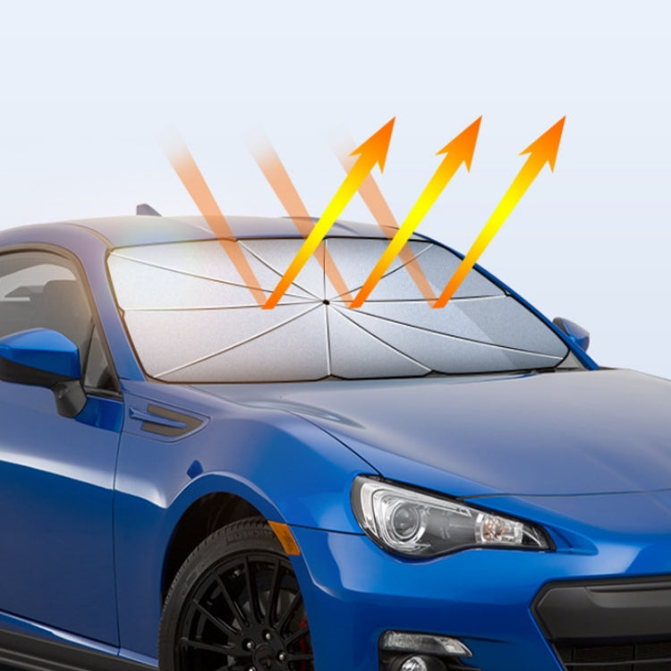Car Windshield Telescopic Folding Thermal Insulation Parasol, Size: Open Style Small - Window Foils & Solar Protection by PMC TechLife | Online Shopping South Africa | PMC TechLife