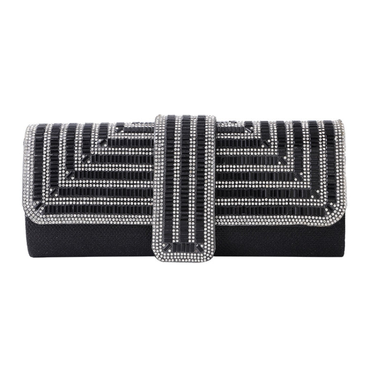 Ladies Evening Bag Shoulder Bag Hand Messenger Bag(Black) - Single-shoulder Bags by PMC TechLife | Online Shopping South Africa | PMC TechLife