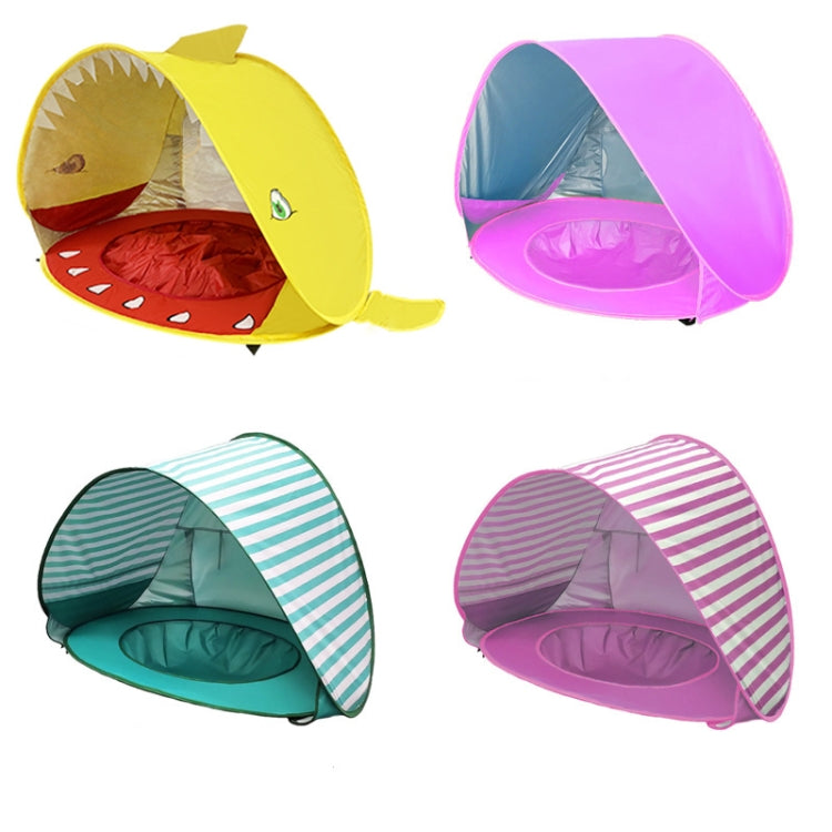 Baby Beach Tent With Pool Portable Foldable Sunshelter, Color: Whale Blue - Tents & Accessories by PMC TechLife | Online Shopping South Africa | PMC TechLife