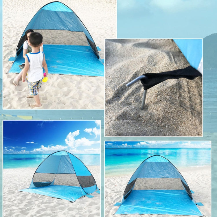 Automatic Instant Pop Up Tent Potable Beach Tent,Size:, Color: Light Blue - Tents & Accessories by PMC Jewellery | Online Shopping South Africa | PMC Jewellery