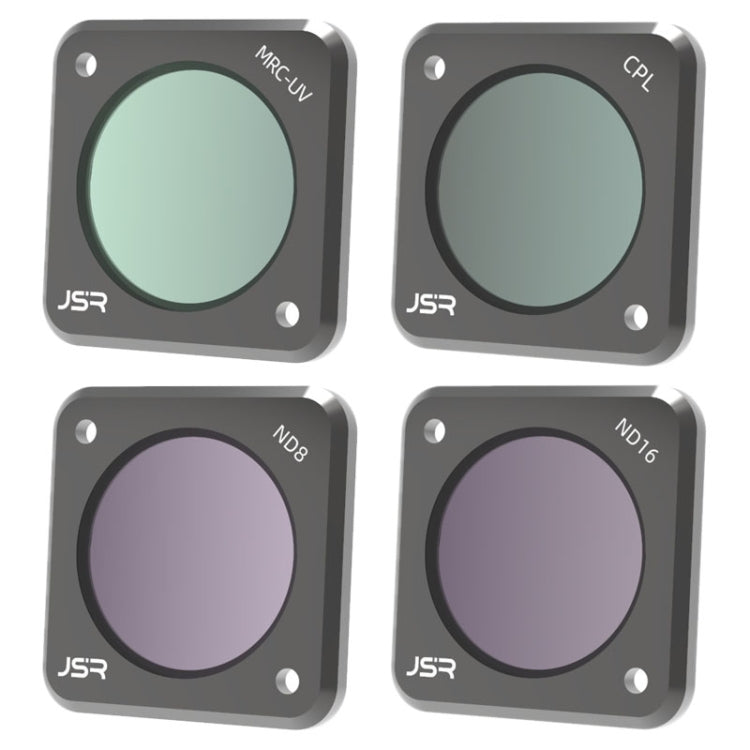 JUNESTAR Action Camera Filters For DJI Action 2,Style:  CS-4in1 - Lens Filter by JUNESTAR | Online Shopping South Africa | PMC TechLife | Buy Now Pay Later Mobicred