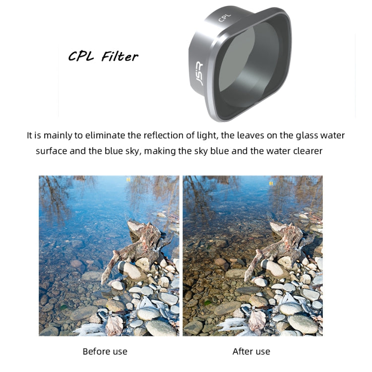JUNESTAR  Drone Filters For DJI FPV COMBO ,Model: ND64 - Lens Accessories by PMC TechLife | Online Shopping South Africa | PMC TechLife | Buy Now Pay Later Mobicred