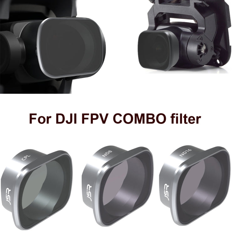 JUNESTAR  Drone Filters For DJI FPV COMBO ,Model: ND8PL - Lens Accessories by PMC Jewellery | Online Shopping South Africa | PMC Jewellery | Buy Now Pay Later Mobicred
