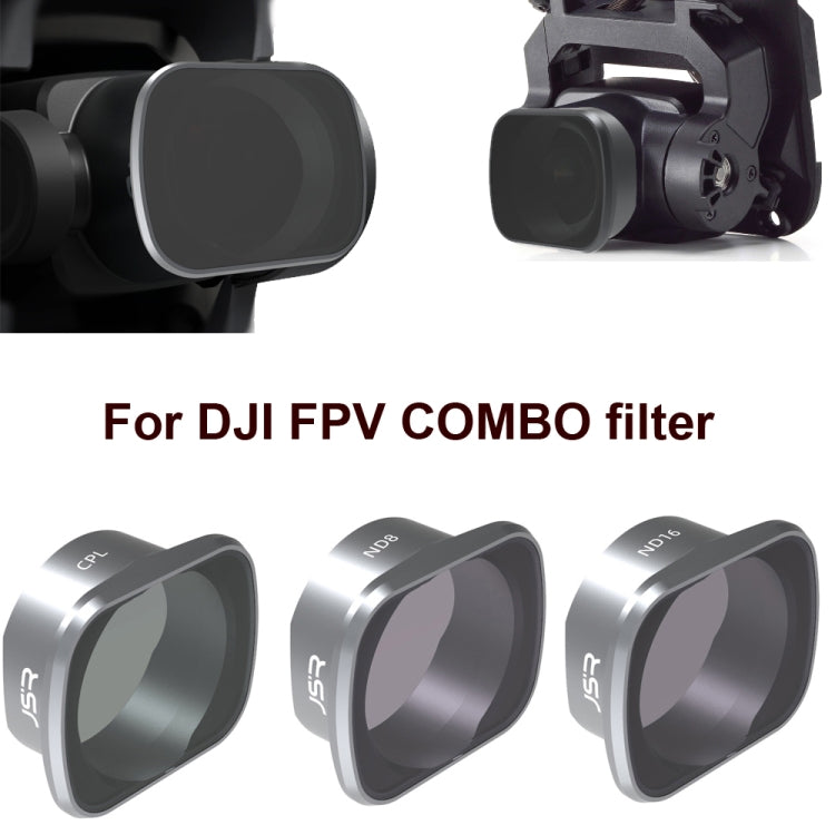 JUNESTAR  Drone Filters For DJI FPV COMBO ,Model: UV+CPL+ND8/16/32/64+STAR+Night - Lens Accessories by PMC TechLife | Online Shopping South Africa | PMC TechLife | Buy Now Pay Later Mobicred