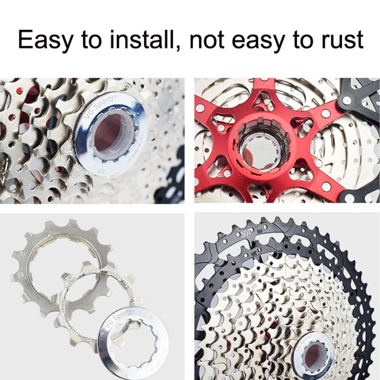 VG Sports Split Mountain Bike Lightweight Cassette Flywheel, Style: 11 Speed 46T (Black) - Bicycle Chains & Rounds by VG Sports | Online Shopping South Africa | PMC Jewellery | Buy Now Pay Later Mobicred