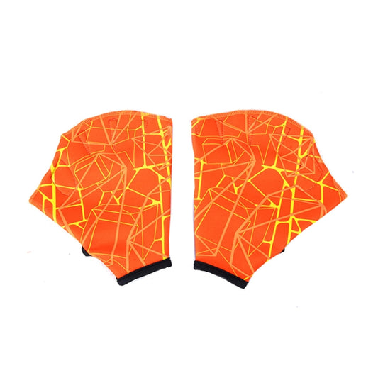 1Pair Unisex Frog Type Girdles Swimming Hand Fins, Size: S(Orange) - Swimming Fins & Diving Shoes by PMC Jewellery | Online Shopping South Africa | PMC Jewellery | Buy Now Pay Later Mobicred