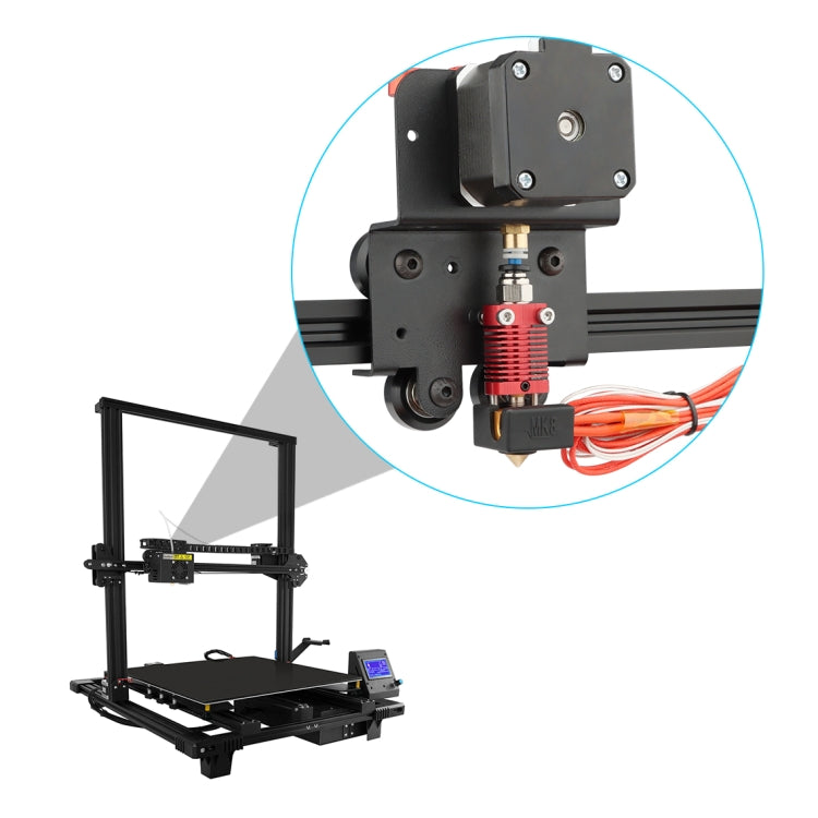 3D Printer Extruder Retrofit Kit For Ender3/CR10, Style: Single Board - Parts by PMC TechLife | Online Shopping South Africa | PMC TechLife | Buy Now Pay Later Mobicred