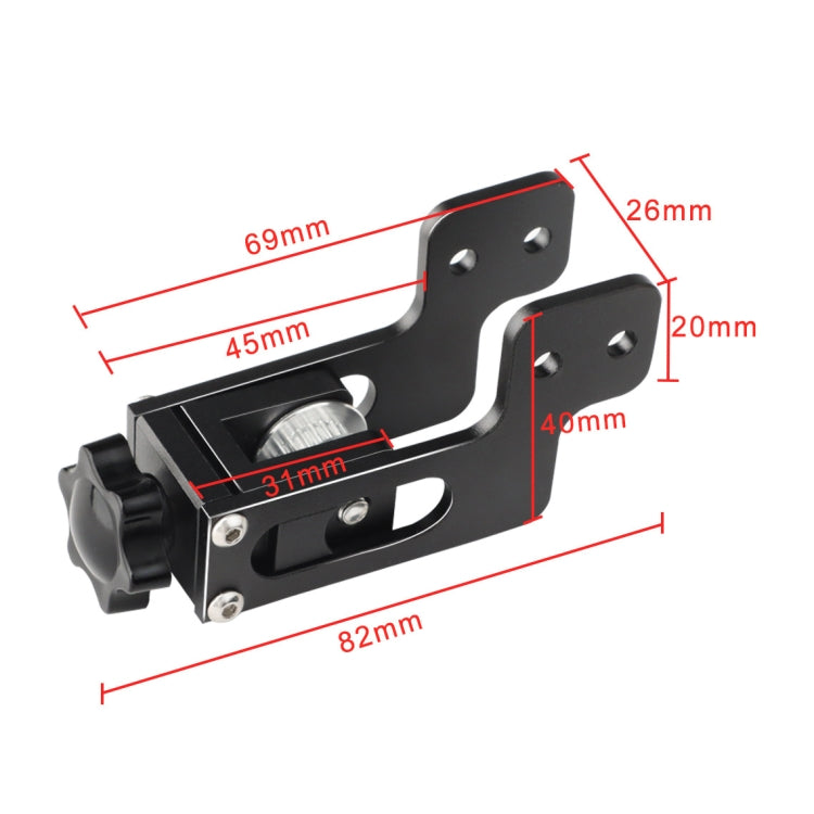 3D Printer Accessories Synchronous Stretch Strap Straightener For Ender 3 Series(2040 Y Axis) - Parts by PMC Jewellery | Online Shopping South Africa | PMC Jewellery | Buy Now Pay Later Mobicred