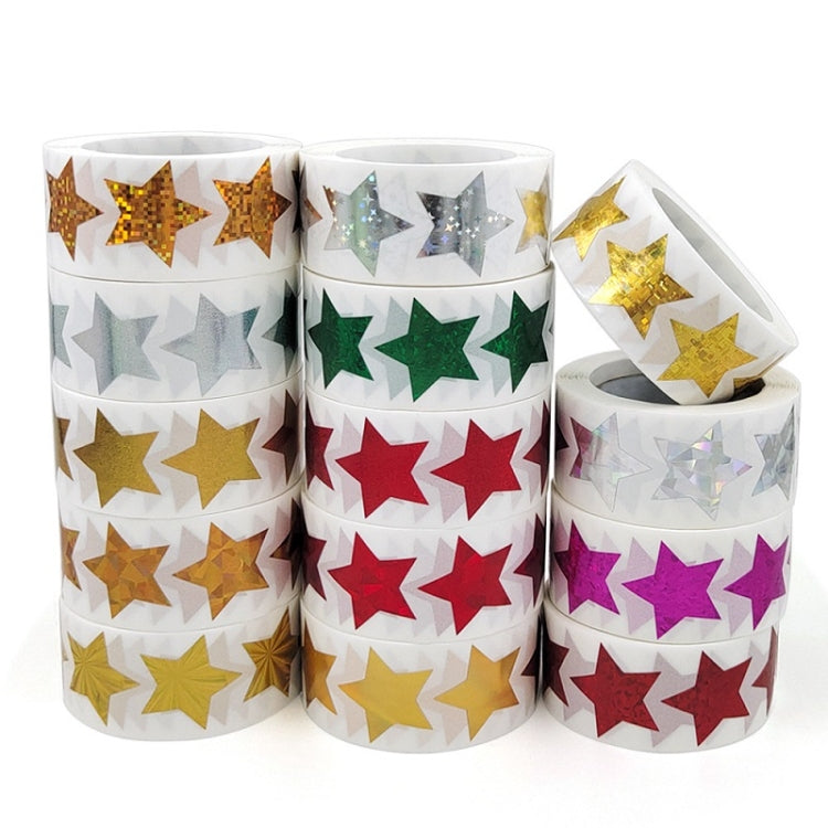 Colorful Stars Thank You Stickers Gift Wrap Decorative Sealing Stickers, Size: 25mm(C-89-25) - Gift Bags & Wrapping Supplies by PMC Jewellery | Online Shopping South Africa | PMC Jewellery