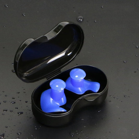 Swimming Waterproof Spiral Silicone Earplugs(Blue) - Others by PMC Jewellery | Online Shopping South Africa | PMC Jewellery | Buy Now Pay Later Mobicred