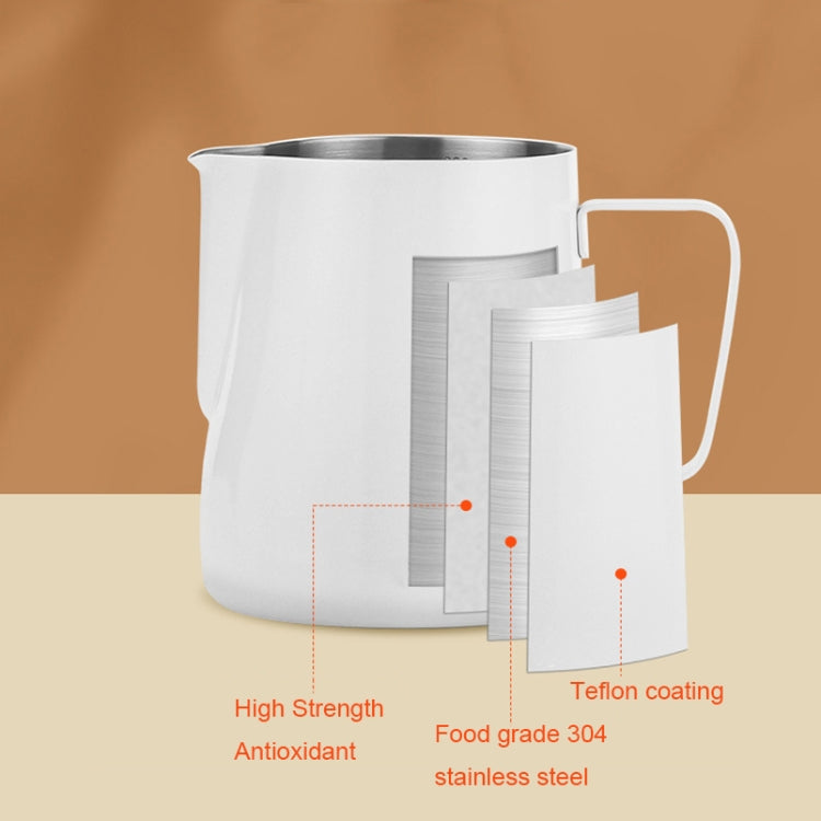 304 Stainless Steel Coffee Pot with Scale, Spec: 350ml (Black Crane Mouth) - free shipping - PMC TechLife - Order now!