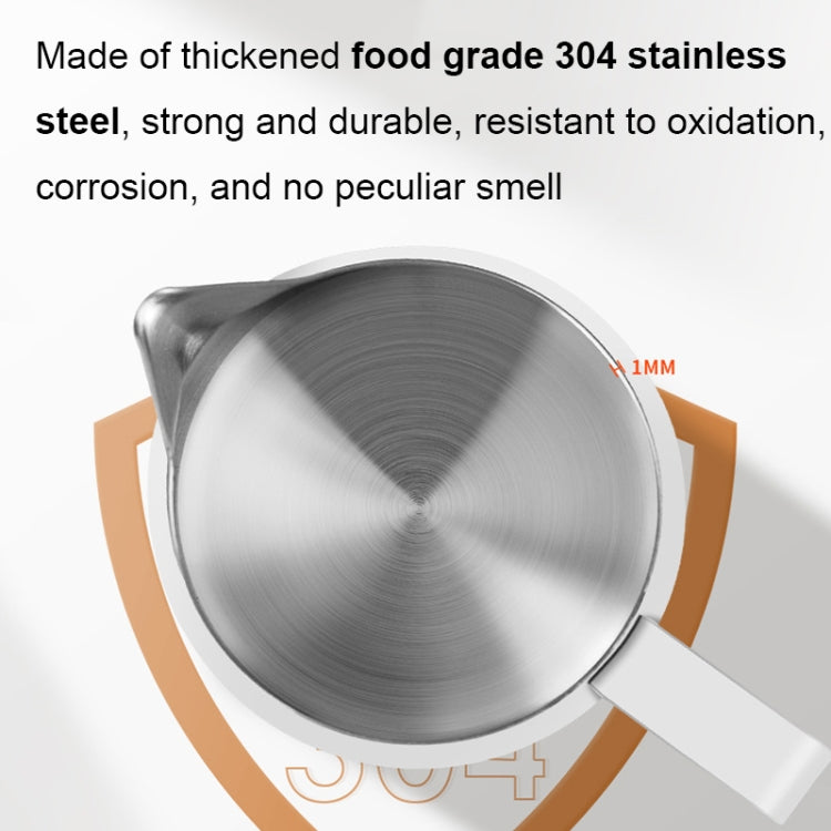 304 Stainless Steel Coffee Pot with Scale, Spec: 600ml (Beige Beak) - free shipping - PMC TechLife - Order now!