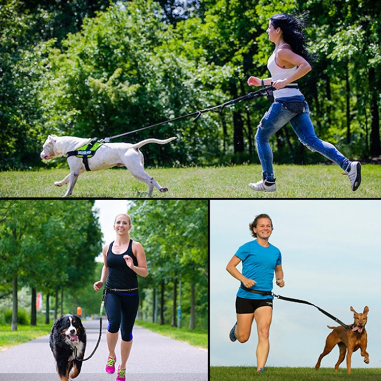 Pet Run Traction Rope Portable Waist Bag(Navy) - Leashes & Chest Strap by PMC TechLife | Online Shopping South Africa | PMC TechLife | Buy Now Pay Later Mobicred