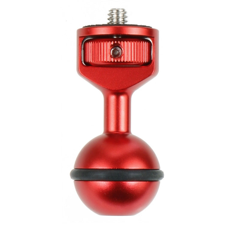 2.5cm Ball Head Clip for Action Camera Underwater Video Camera Light Diving Joint(Black) - Connection Mount by PMC TechLife | Online Shopping South Africa | PMC TechLife | Buy Now Pay Later Mobicred