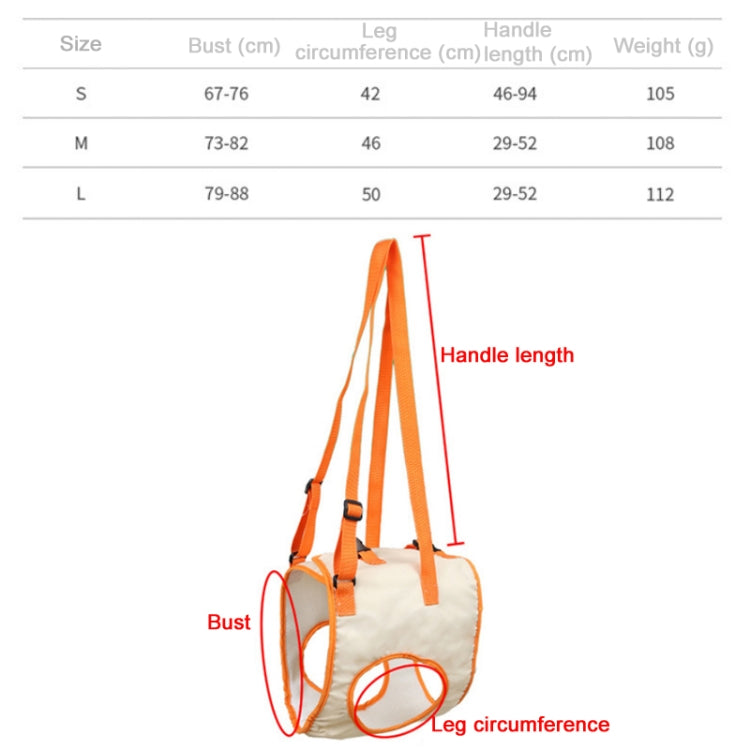 Pet Leash Assistive Belt For Postoperative Disabled Elderly Dogs Front Legs L - Leashes & Chest Strap by PMC TechLife | Online Shopping South Africa | PMC TechLife | Buy Now Pay Later Mobicred