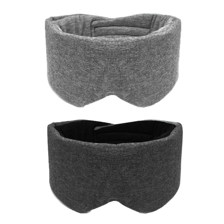 Oversized Cotton Breathable Blackout Sleep Eye Mask(Gray) - free shipping - PMC TechLife - Order now!
